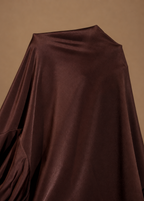 Vivienne Satin Chemise & Robe Set Burgundy