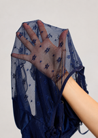 Aurelia Satin Cami Set Navy