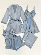 Aria 5-Piece Satin Set