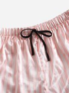 Pippa Striped Satin Cami Set