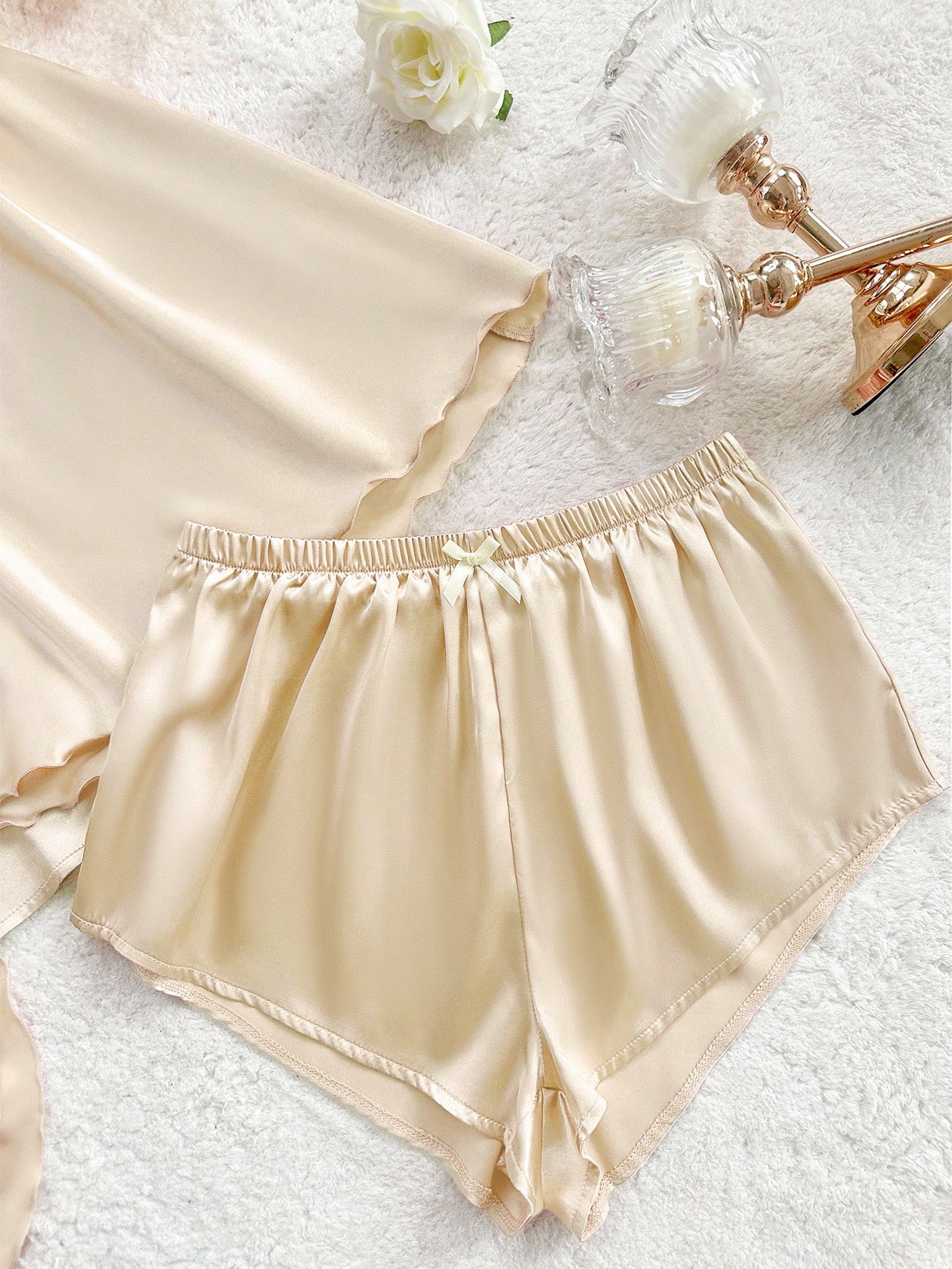 Honorine 4-Piece Satin Set