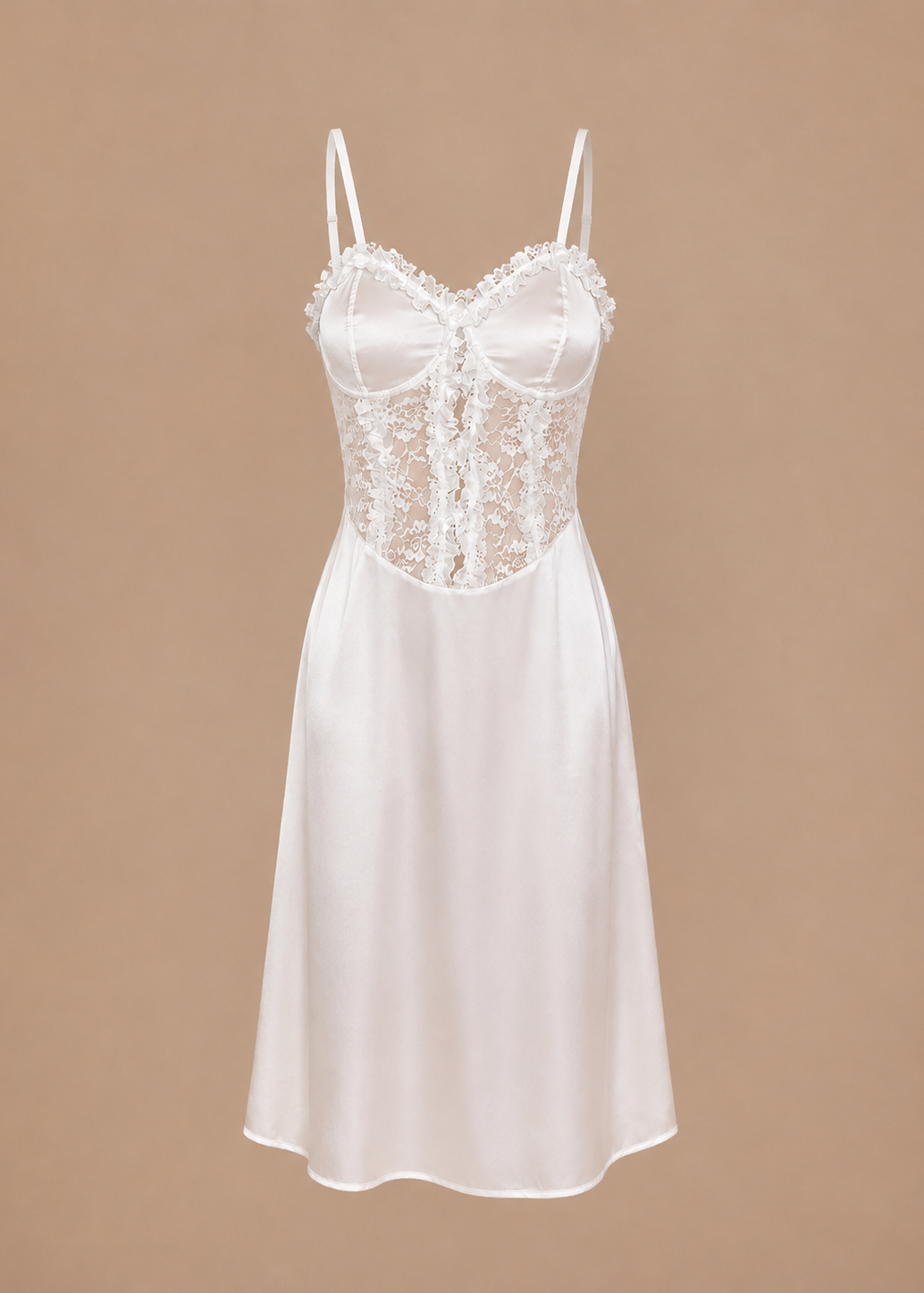 Florence Satin Slip Gown