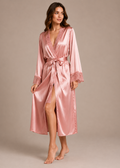 Mathilde Satin Robe
