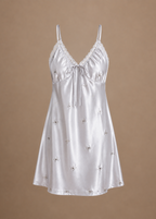 Genevieve Satin Chemise & Robe Set